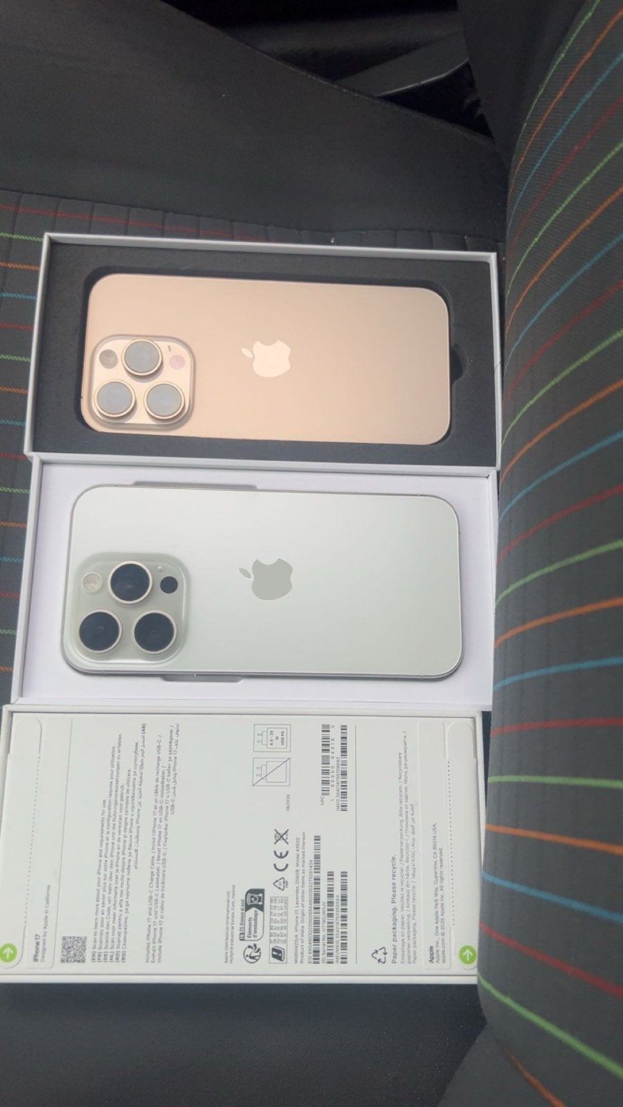 Nieuwe iPhone 17 Geseald, iPhone 16 Pro 512GB en iPhone 15 P, Telecommunicatie, Mobiele telefoons | Apple iPhone, 512 GB, Nieuw