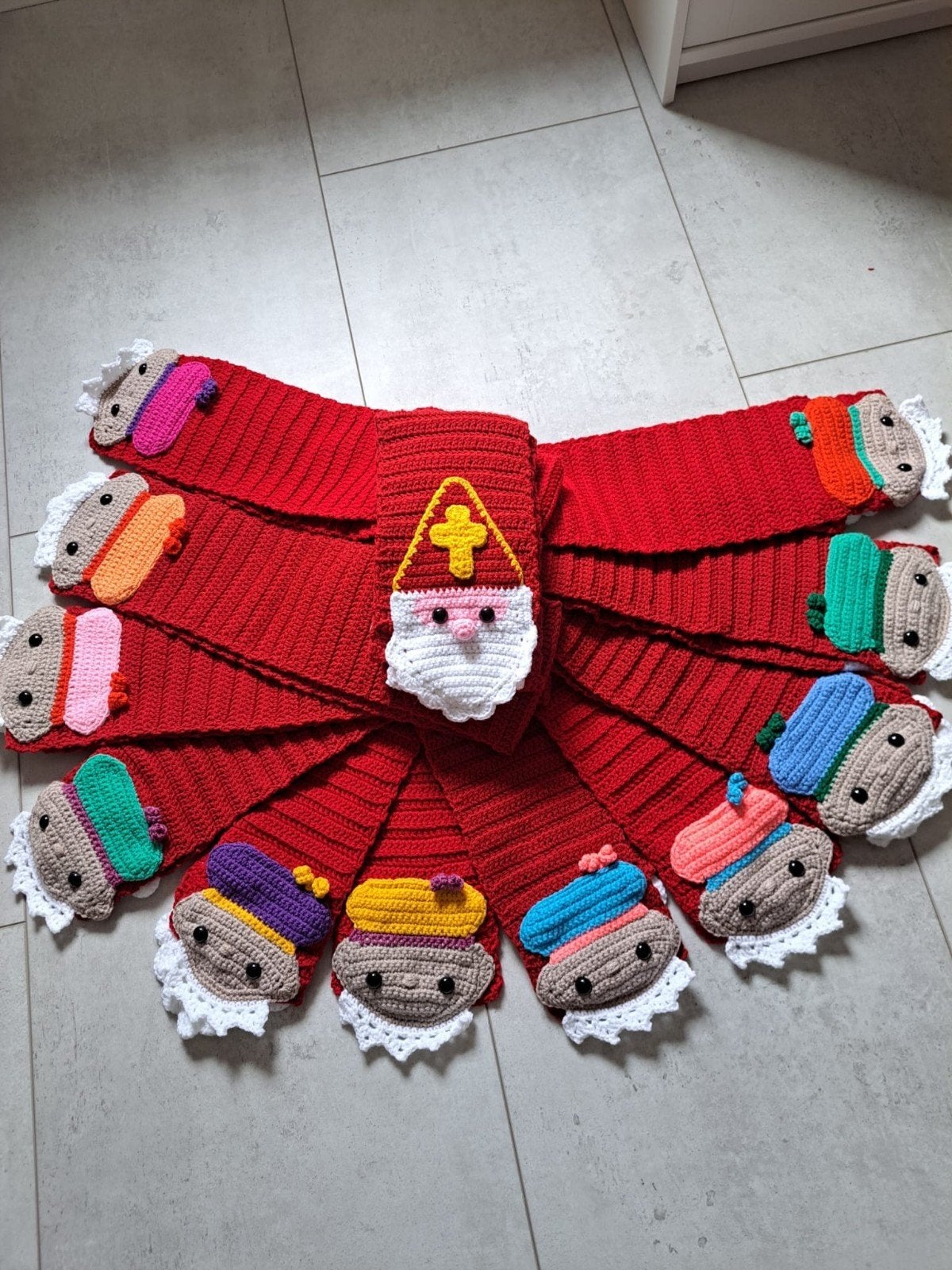 Sint en Piet sjaal, Ophalen of Verzenden
