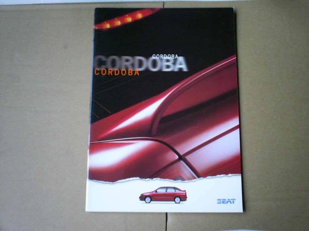 Seat Cordoba 1996 28 pag., Verzenden, Zo goed als nieuw, Overige merken