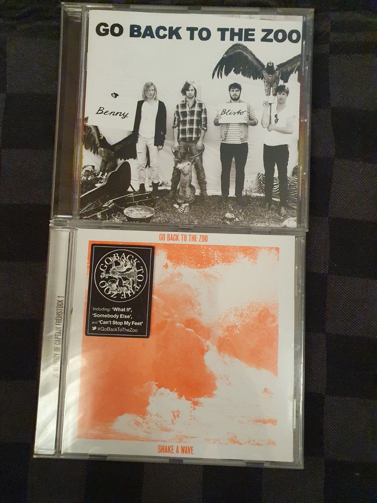 go back to the zoo 2 cd's voor 4 euro partij collectie cd, Verzenden, Gebruikt, Poprock