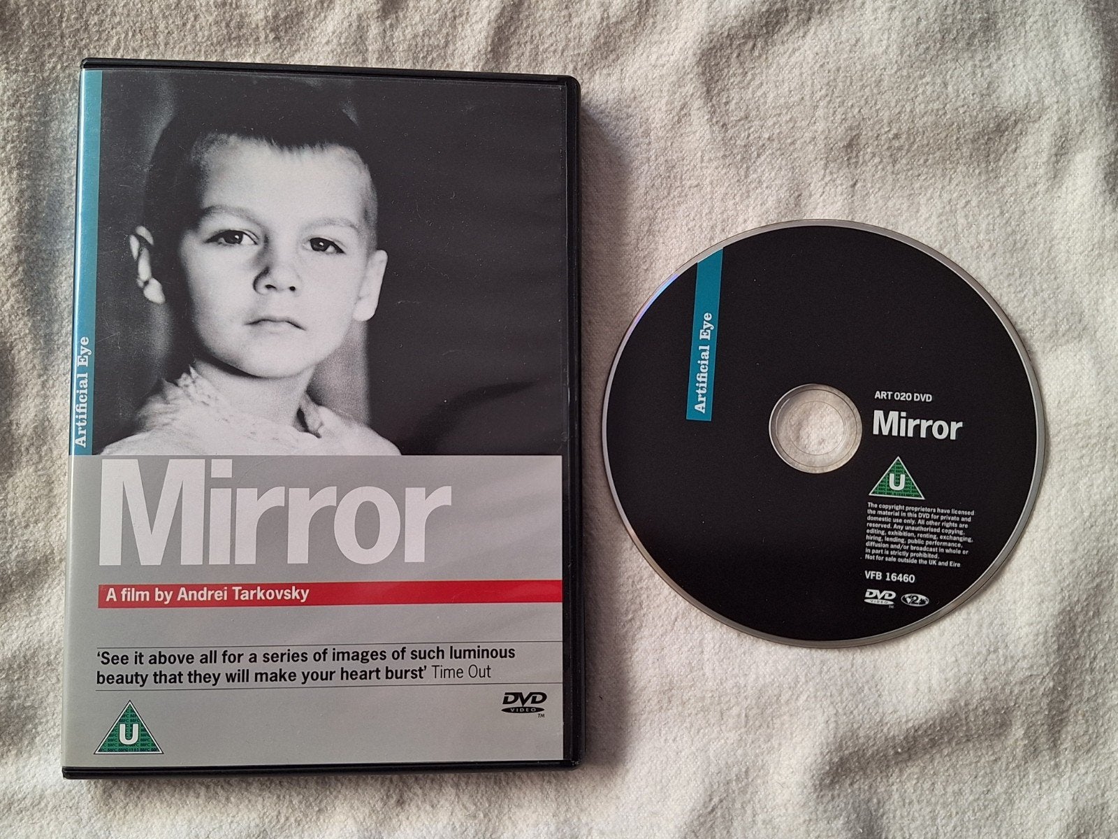Mirror ( Tarkovsky ) Artificial Eye UK IMPORT, GEEN NLO, Vanaf 6 jaar, Ophalen of Verzenden, Overige gebieden, Engels