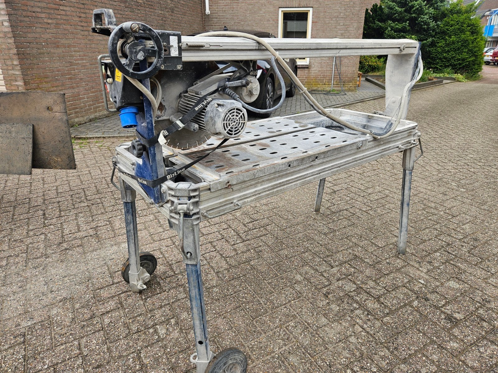 Carat Tegelzaag - Professionele Zaagmachine, Gebruikt, 70 mm of meer, Overige typen, Ophalen of Verzenden