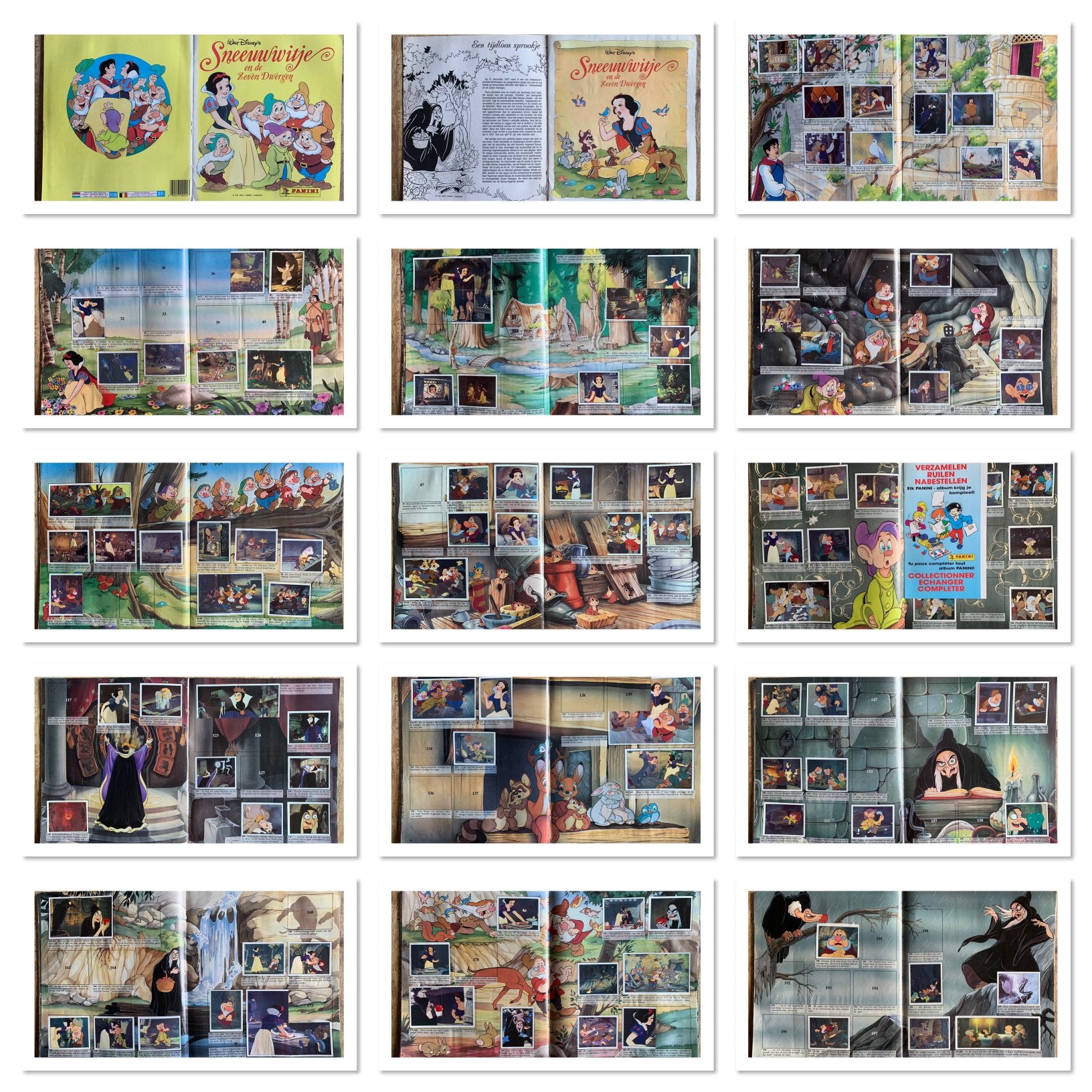 SneeuwWitje En De Zeven Dwergen: PlaatjesAlbum (Panini), Ophalen of Verzenden