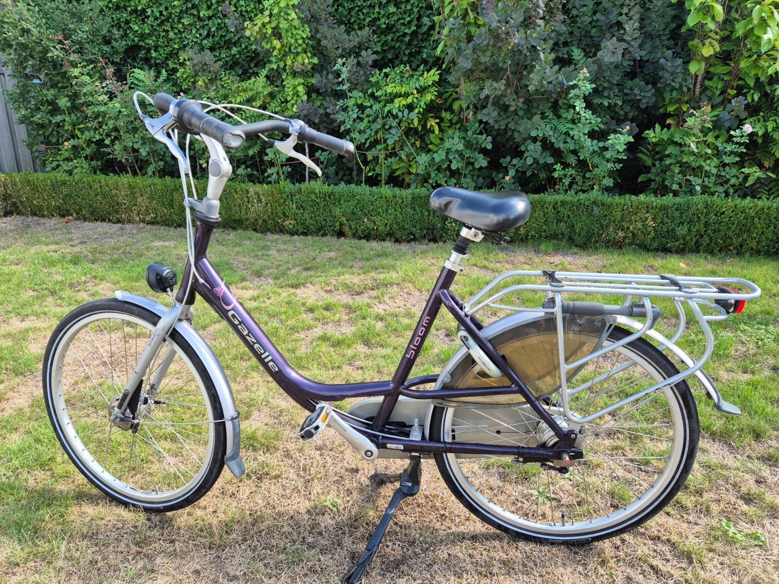 Gazelle Bloom C7 Damesfiets - Lage instap, 7 versnellingen, Fietsen en Brommers, Ophalen, 53 tot 56 cm, (Extra) lage instap, Zo goed als nieuw