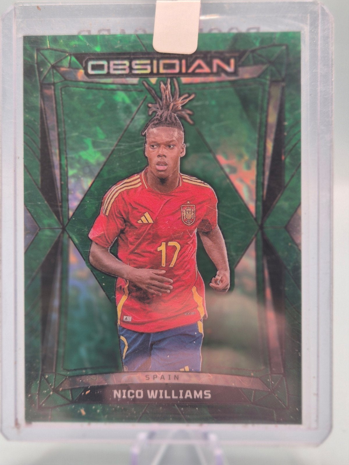 Nico Williams Rookie Card 06/26 Panini Obsidian 2024-25, Ophalen of Verzenden, Nieuw, Plaatje