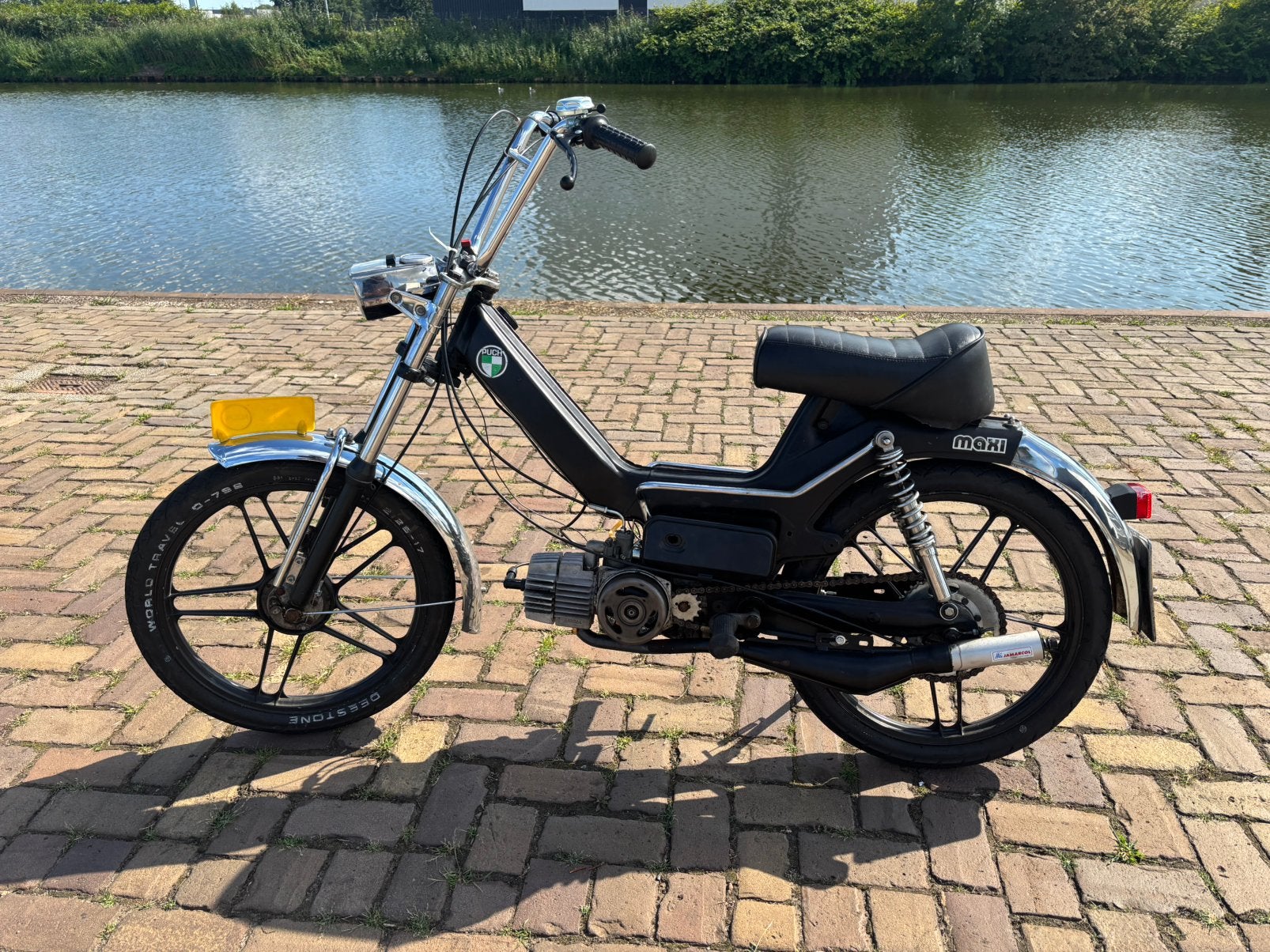 Puch maxi s met geel kenteken ( kickstart blok ), Ophalen, Maximaal 45 km/u, Zo goed als nieuw, Maxi