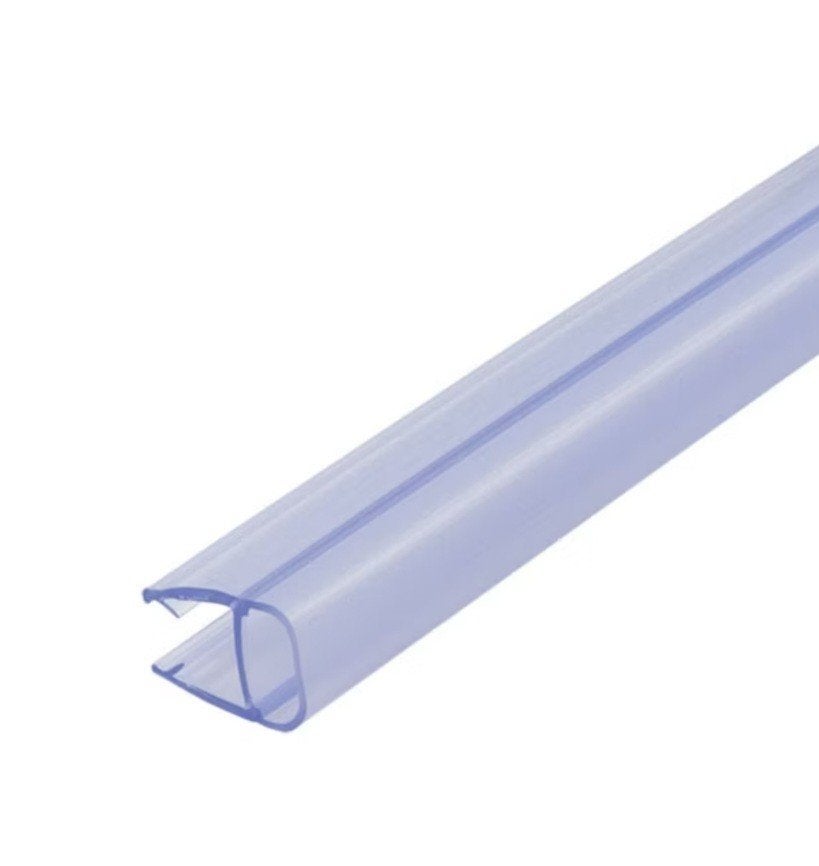 Douchestrip met bolprofiel voor dubbelwerkende deur 
- Glasd, Ophalen, Nieuw