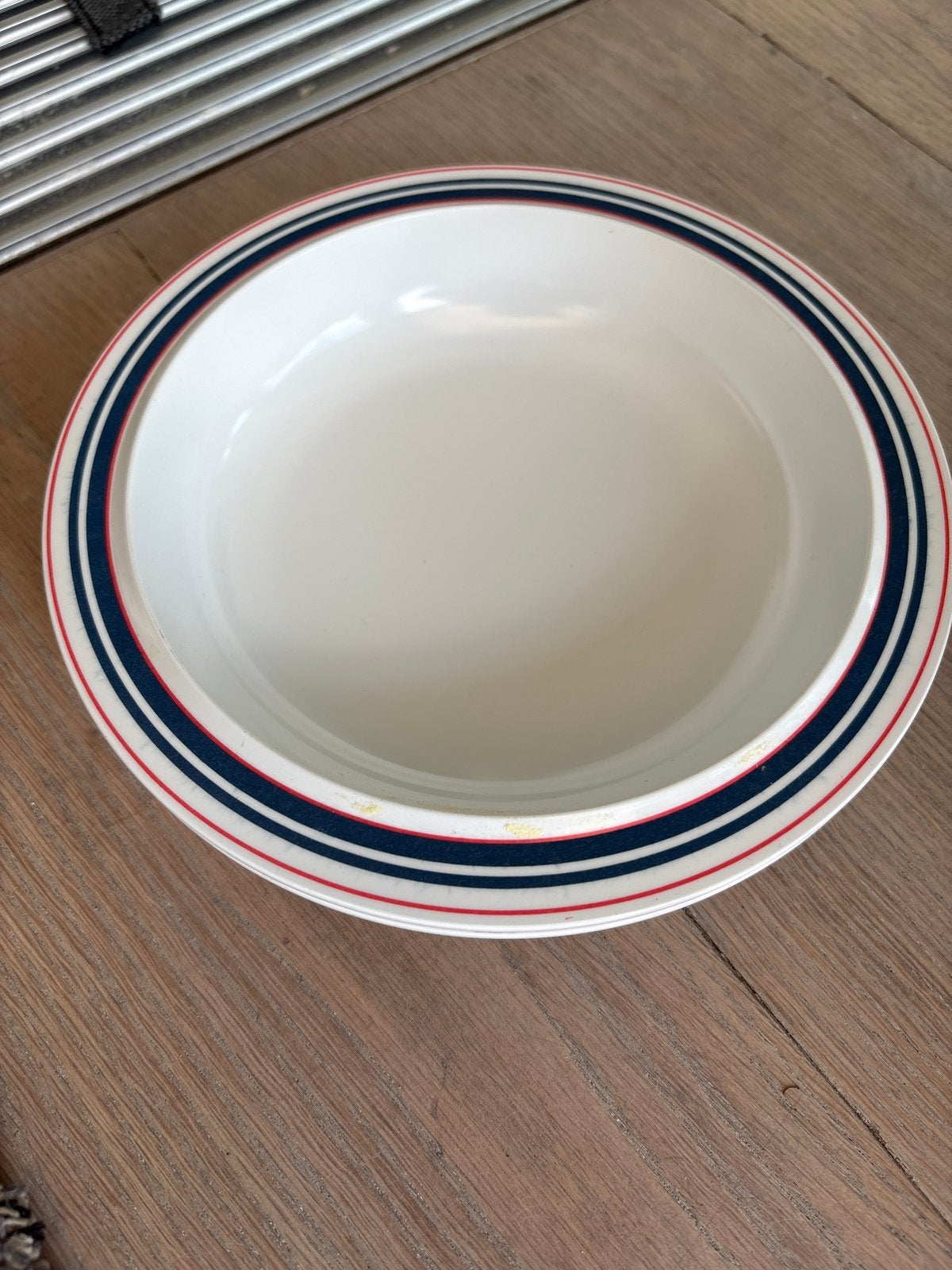 Rosti Mepal Melamine Schaal D195 - wit, Overige materialen, Gebruikt, Ophalen of Verzenden, Schaal of Schalen