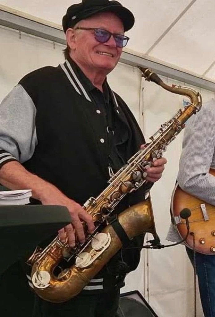 King Zephyr 1969 vintage tenorsaxofoon, Ophalen of Verzenden, Gebruikt, Tenor, Met koffer