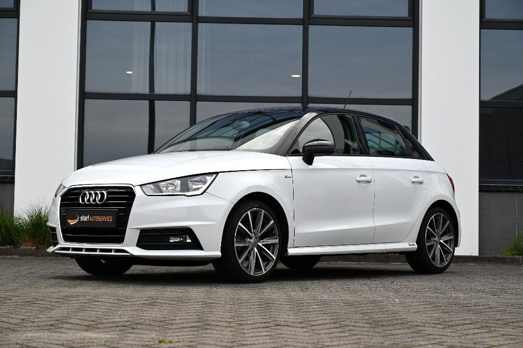 Audi A1 Sportback TSFI Sport S line Cruise Clima Navi, Auto's, Voorwielaandrijving, A1, 95 pk, Wit