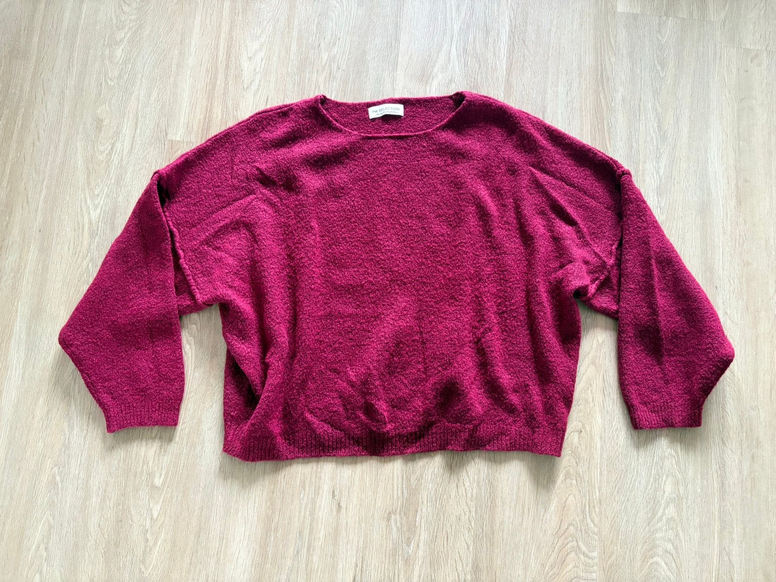 Bordeaux trui One Size (t/m maat 42), Kleding | Dames, Ophalen of Verzenden, Gedragen, Maat 38/40 (M), Rood