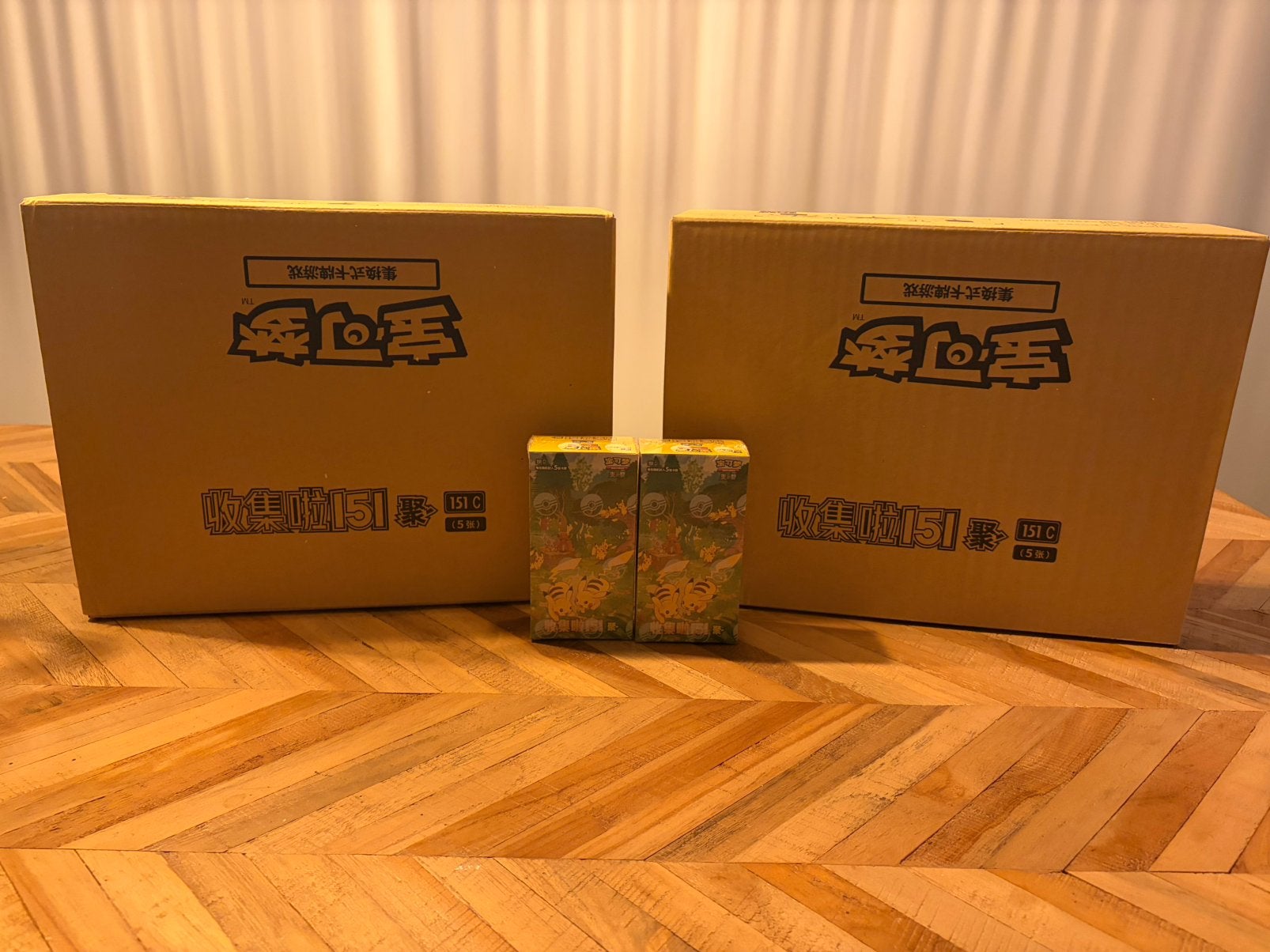 151c Gathering boosterbox (case), Ophalen of Verzenden, Zo goed als nieuw, Boosterbox