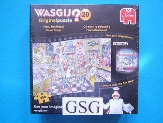 Wasgij 20 (linke soep!) 500 st nr. 81854-01, Hobby en Vrije tijd, Denksport en Puzzels, Ophalen, 500 t/m 1500 stukjes, Nieuw