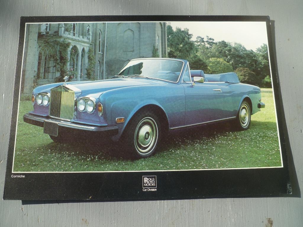 Rolls Royce Corniche folder, Ophalen of Verzenden, Zo goed als nieuw, Overige merken
