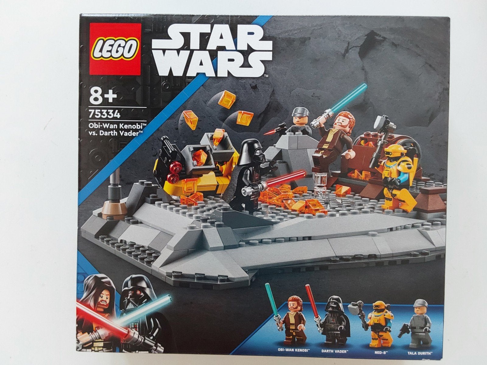Lego 75334 Star Wars Obi - Wan Kenobi vs. Darth Vader 🆕️, Kinderen en Baby's, Speelgoed | Duplo en Lego, Star Wars, Lego, Nieuw