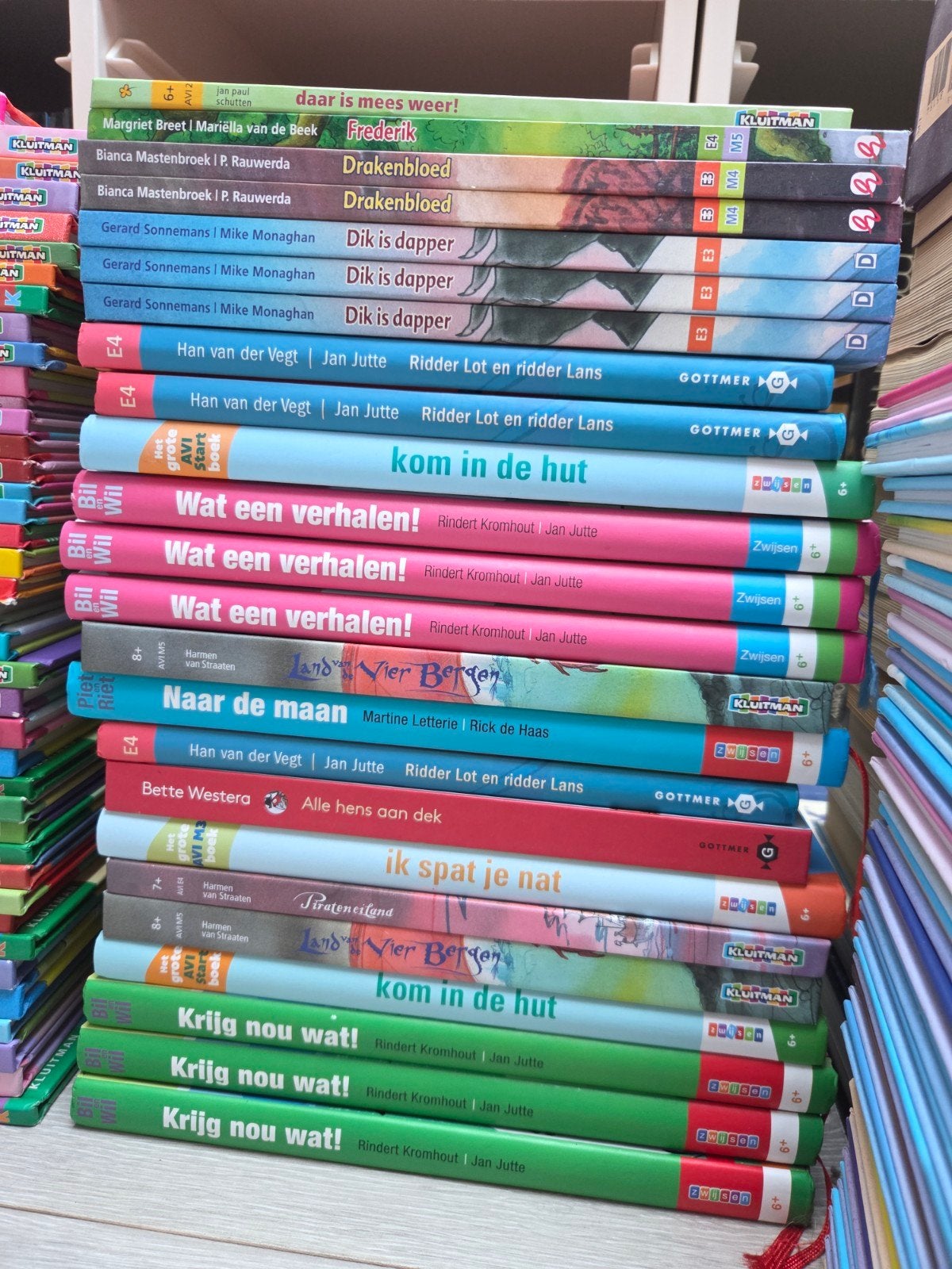 AVI boeken - Mega verzameling, Boeken, Kinderboeken | Jeugd | onder 10 jaar, Ophalen of Verzenden, Zo goed als nieuw, Fictie algemeen