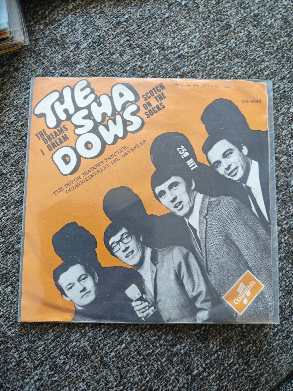 The shadows -The dreams I dream, Cd's en Dvd's, Vinyl Singles, Gebruikt, Pop, Ophalen of Verzenden