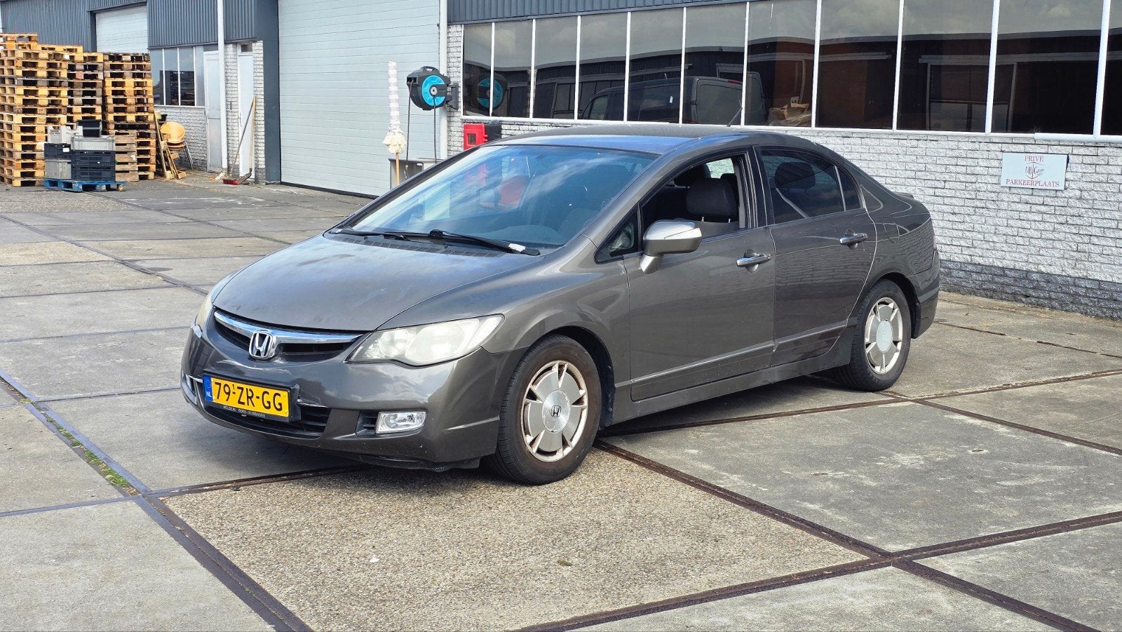 Honda Civic 1.3 Vtec Hybrid 4DR C-tr. 2008 Grijs / DYNAMO, Origineel Nederlands, 22 km/l, Sedan, 1339 cc