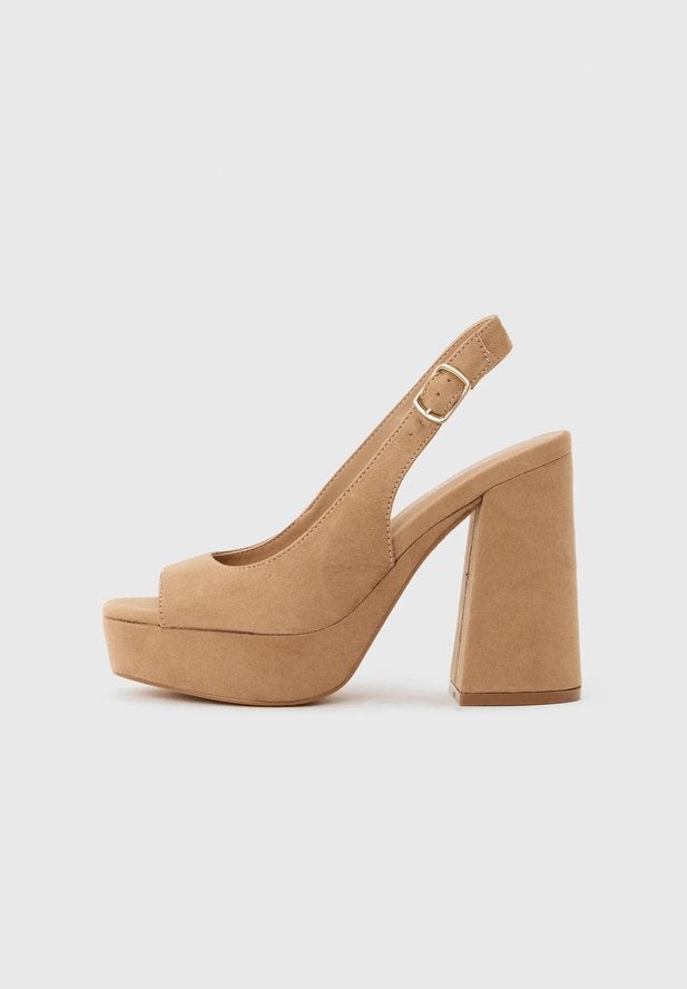 Anna Field Sandalen met hoge hak - beige maat 39, Anna Field, Beige, Nieuw, Ophalen of Verzenden
