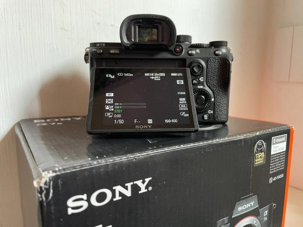 Foto 4 van Sony A7 III ILCE 7M3 Body 24MP 1945 clicks