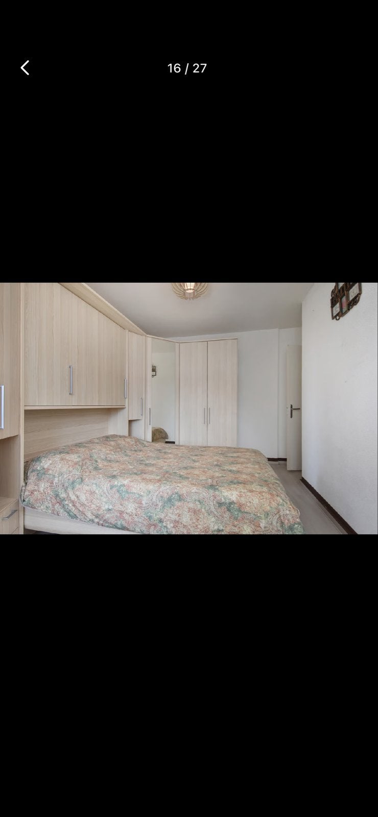 Tweepersoonsbed met ombouw en kledingkast, Ophalen, Gebruikt, Overige kleuren, Tweepersoons