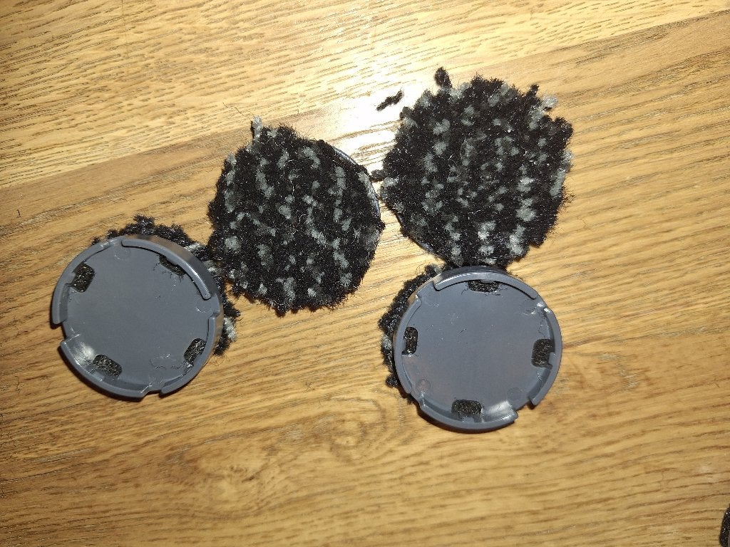4 x Scratch no More beschermvoetjes rond 40 mm, Ophalen of Verzenden, Nieuw, Zwart, Eén