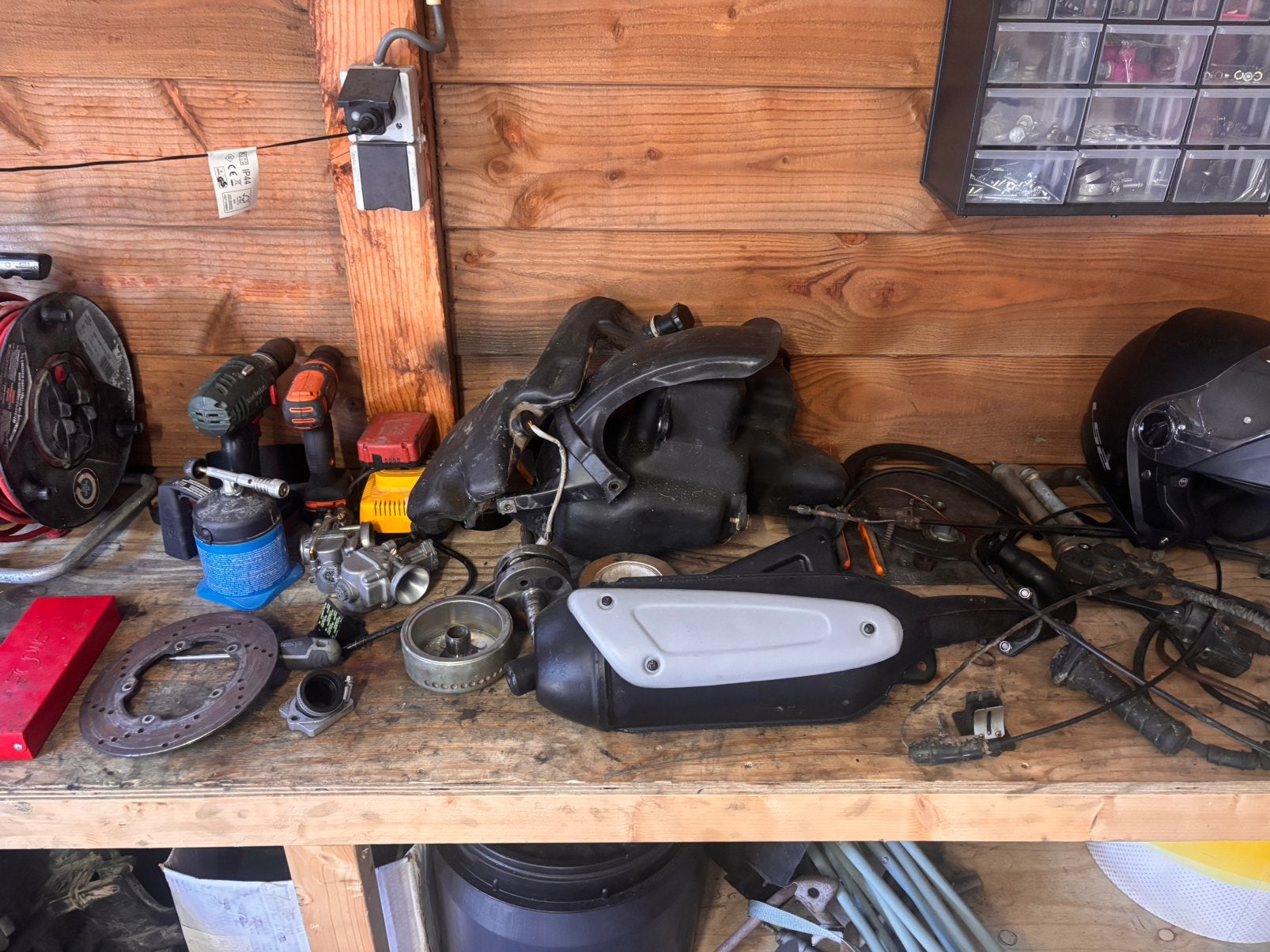 Skipper spullen MOET WEG, Ophalen, Zo goed als nieuw, Piaggio
