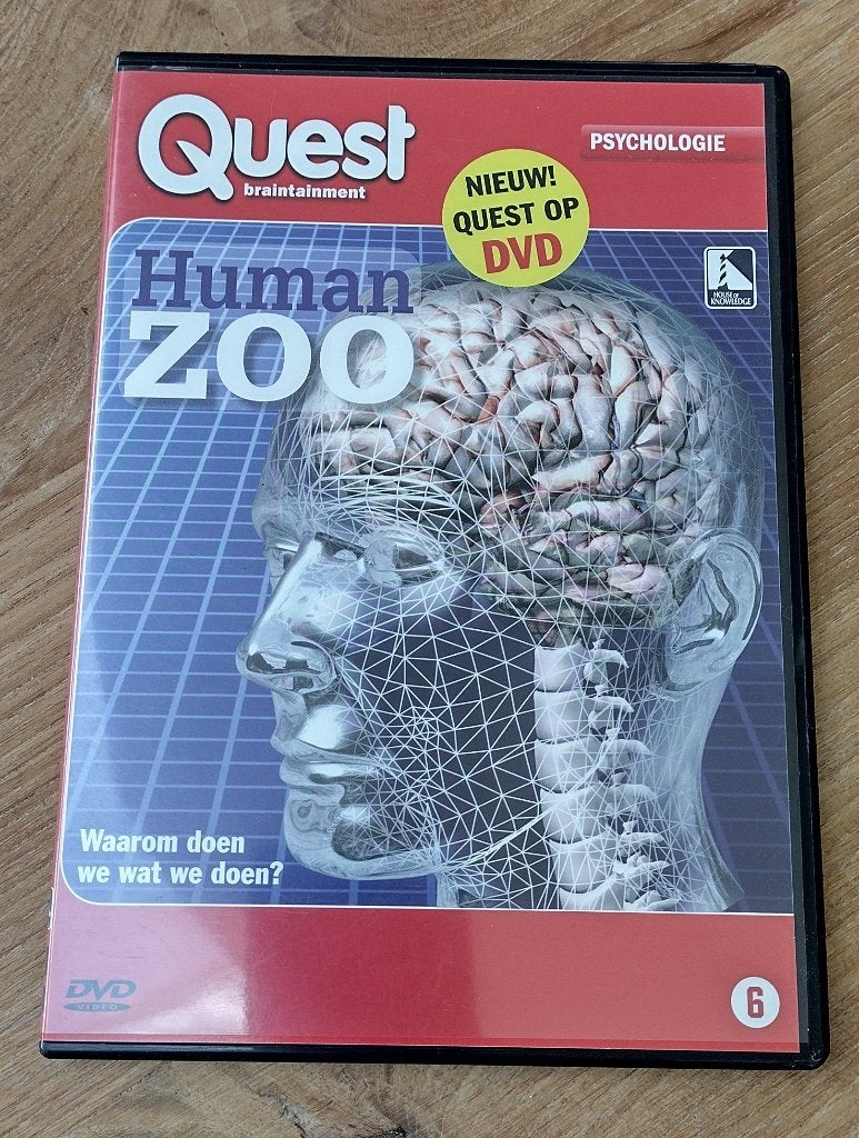 DVD – Quest - Human Zoo, Alle leeftijden, Ophalen of Verzenden, Zo goed als nieuw