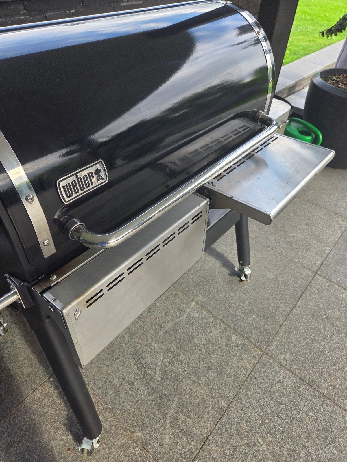 Tafel voor WEBER Smokefire EX6, Tuin en Terras, Ophalen of Verzenden, Zo goed als nieuw, Met accessoires