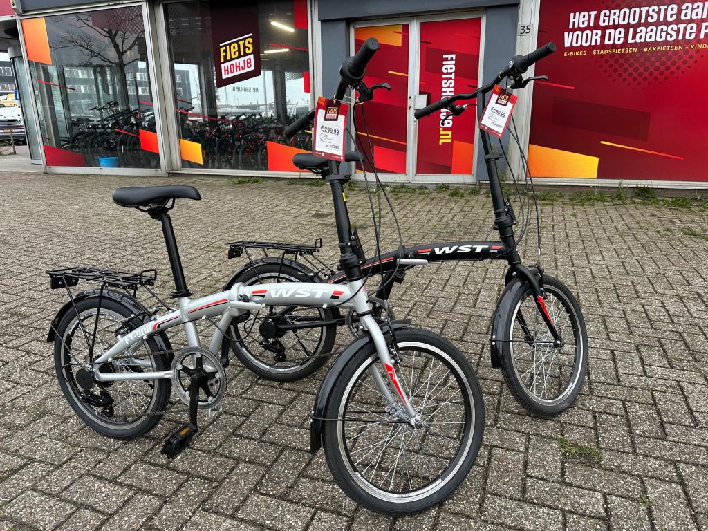 Fietshokje Beverwijk: Wst vouwfiets 20 inch S7 NIEUW, Fietsen en Brommers, Fietsen | Vouwfietsen, 20 inch of meer, Versnellingen