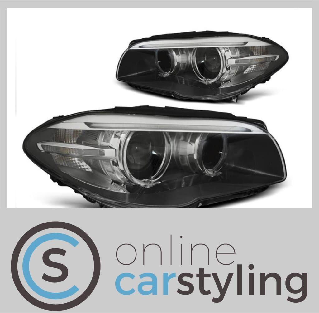 Angel eyes koplampen BMW 5-Serie F10 / F11 Xenon Real DRL, -, -, Nieuw, Ophalen of Verzenden