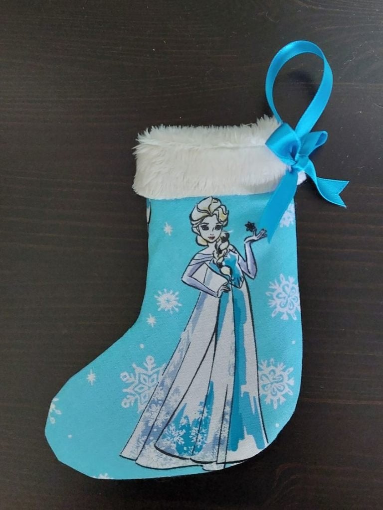 nieuw- Frozen Elsa kerstsokje, Ophalen of Verzenden, Overige figuren, Nieuw, Overige typen