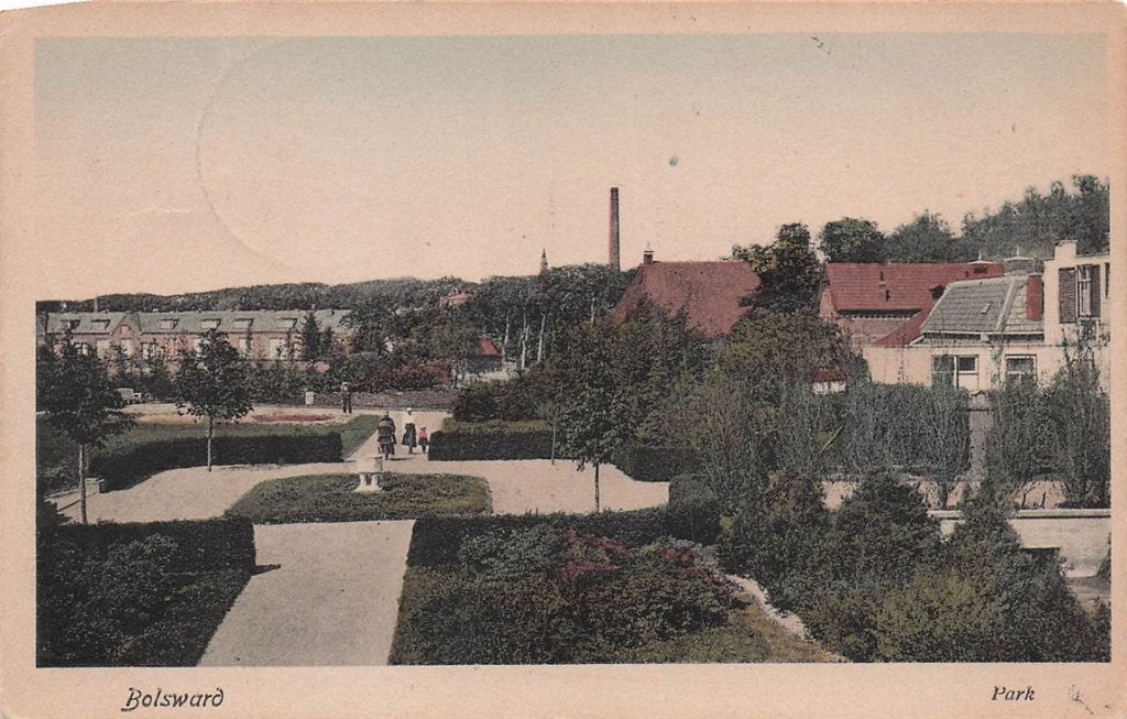 703-031-043 Bolsward Park, Verzenden, Voor 1920, Friesland