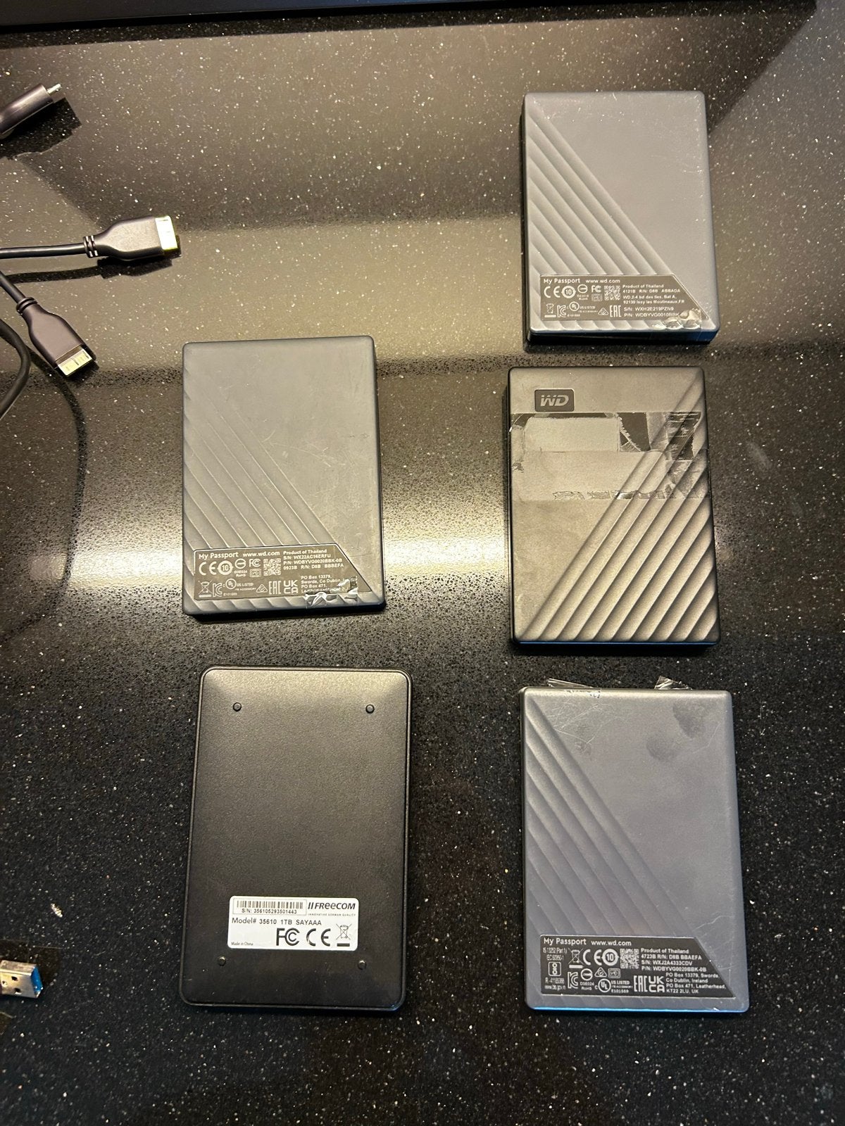 Externe harde schijven (WD My Passport, Freecom), Gebruikt, Console, HDD, Ophalen of Verzenden