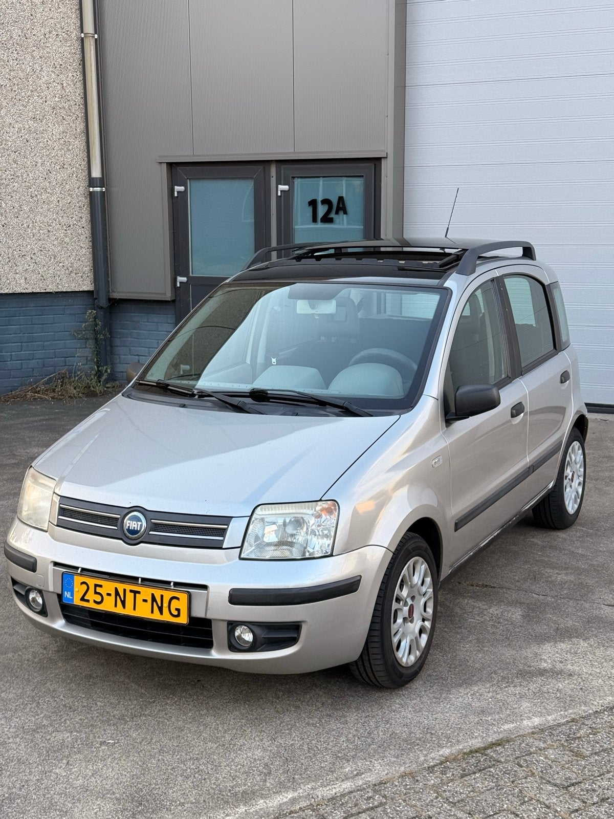 Fiat Panda 1.2 2004 Grijs, Voorwielaandrijving, Stof, Panda, Origineel Nederlands