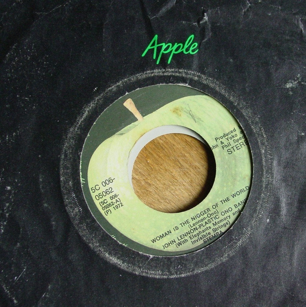 45T 7INCH VINYL SINGLE JOHN LENNON, Ophalen of Verzenden, Gebruikt, Pop