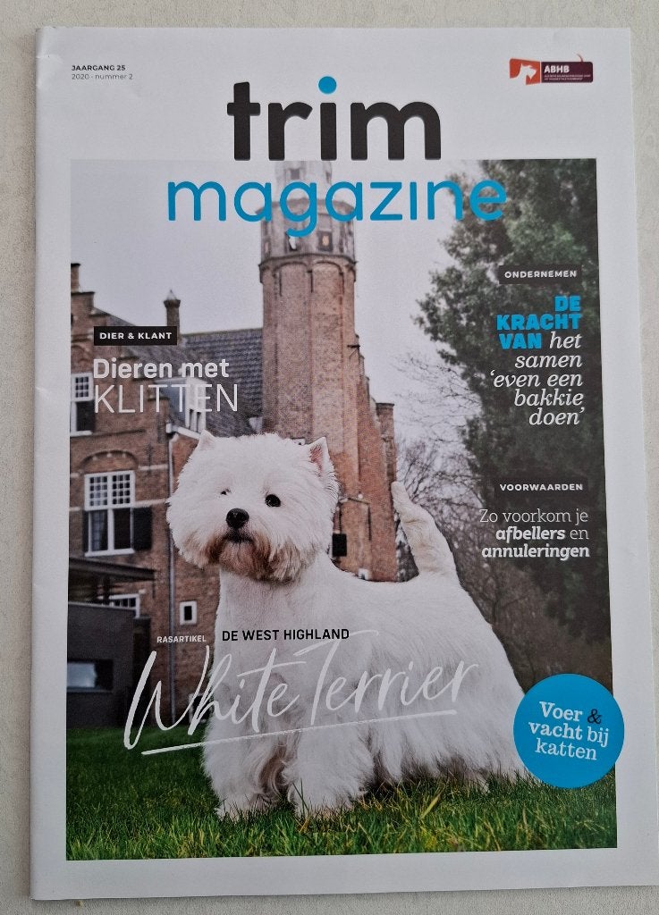 Trimblad Jaargang 25  nr 2 Westland Highland White Terrier