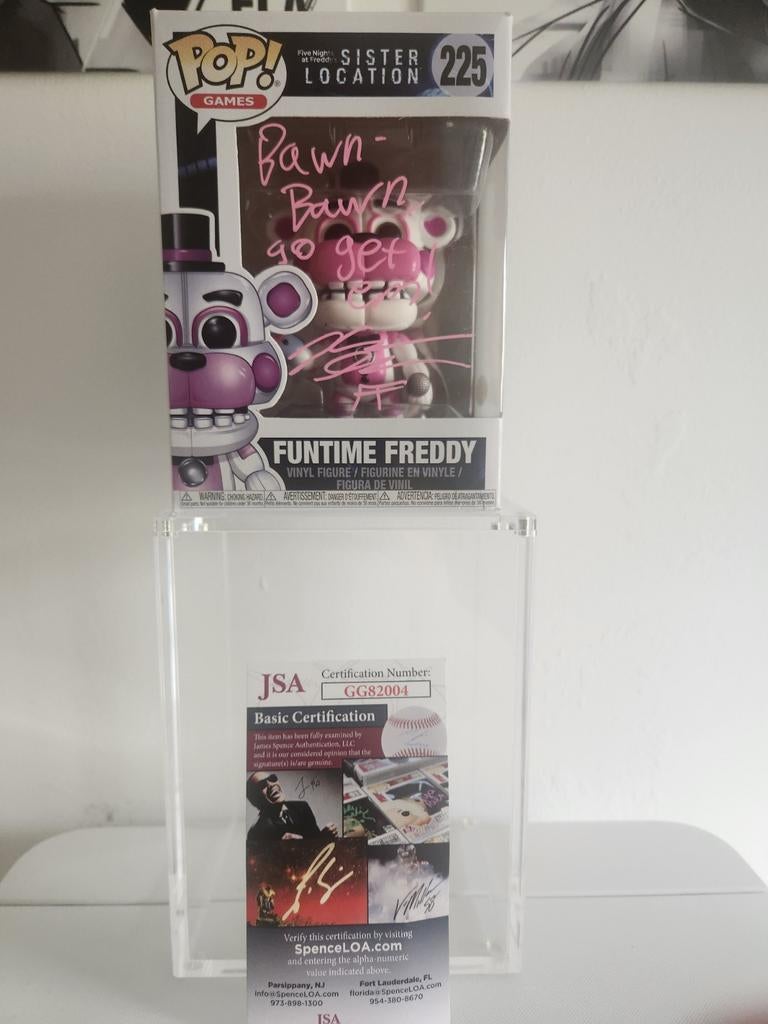 Funko pop GRIAL FNAF Sister Location Funtime Freddy 225, Verzamelen, Poppetjes en Figuurtjes, Ophalen of Verzenden, Zo goed als nieuw