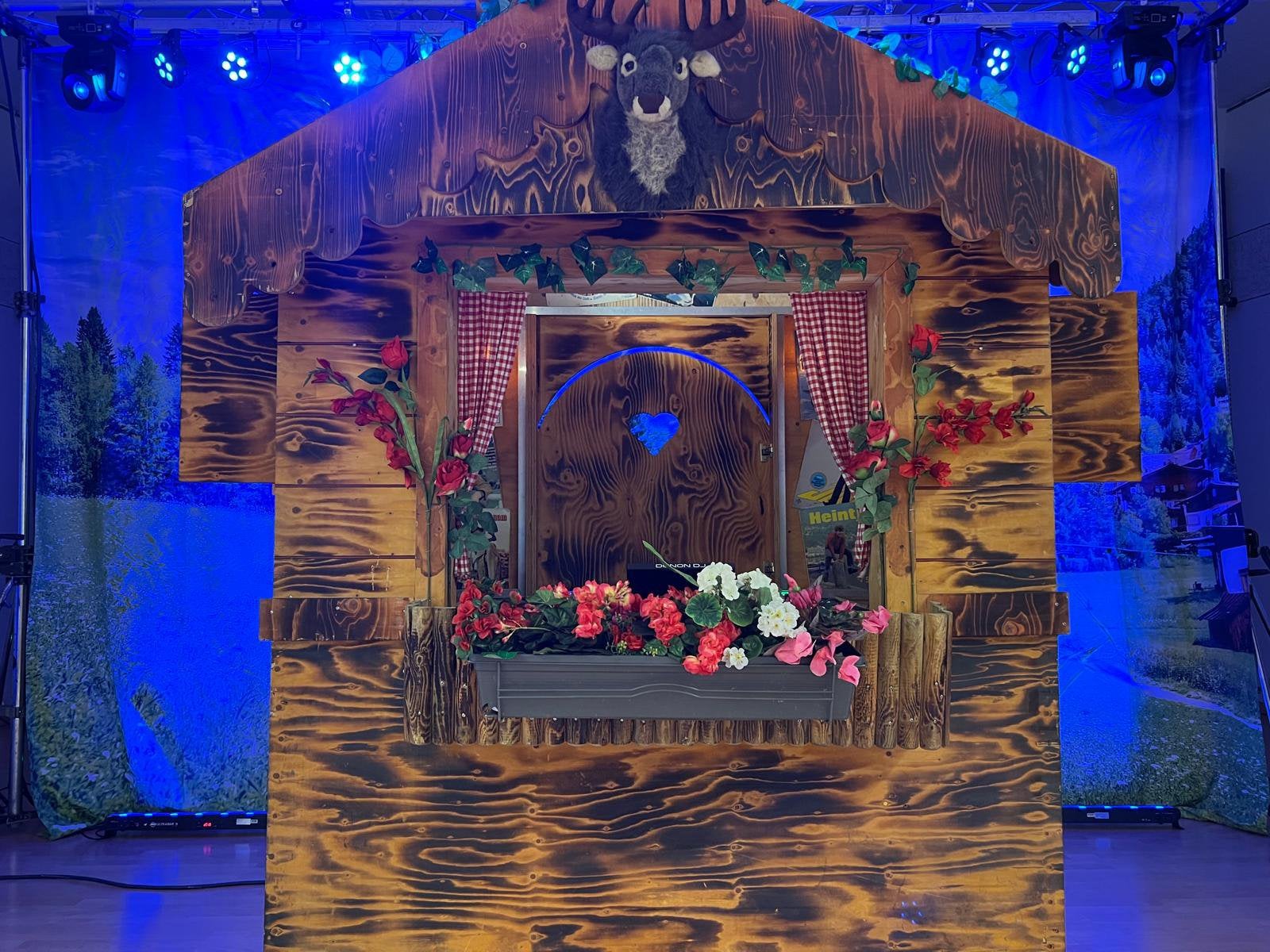 Oktoberfest Tiroler Hut / DJ Booth / Bar – uniek – € 750, Ophalen, Gebruikt, Overige typen, Overige