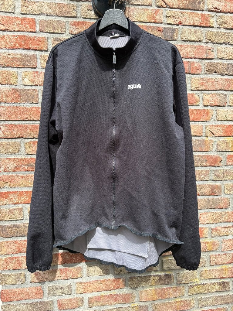 Aug fietsjack  herfst / winter zwart maat L, Ophalen of Verzenden, Gebruikt, Kleding