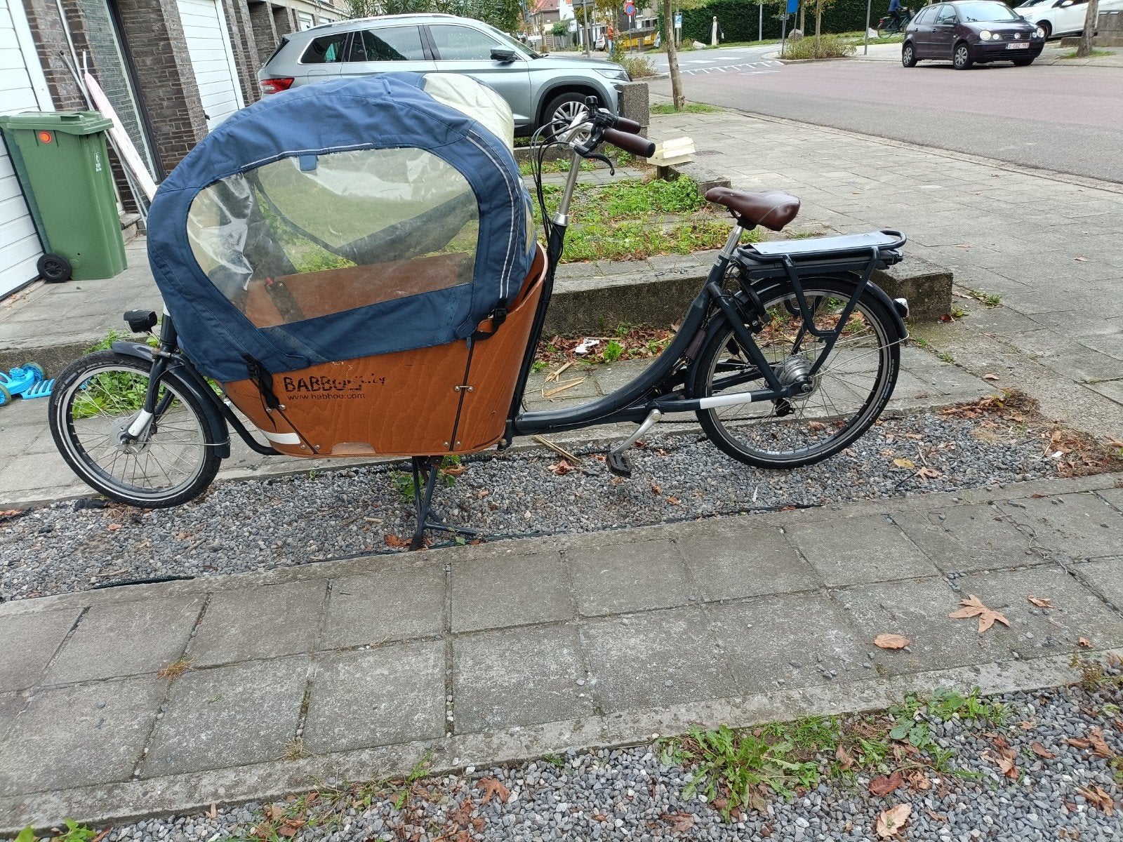 babboe elektrische bakfiets, Ophalen of Verzenden, Gebruikt, 4 kinderen of meer