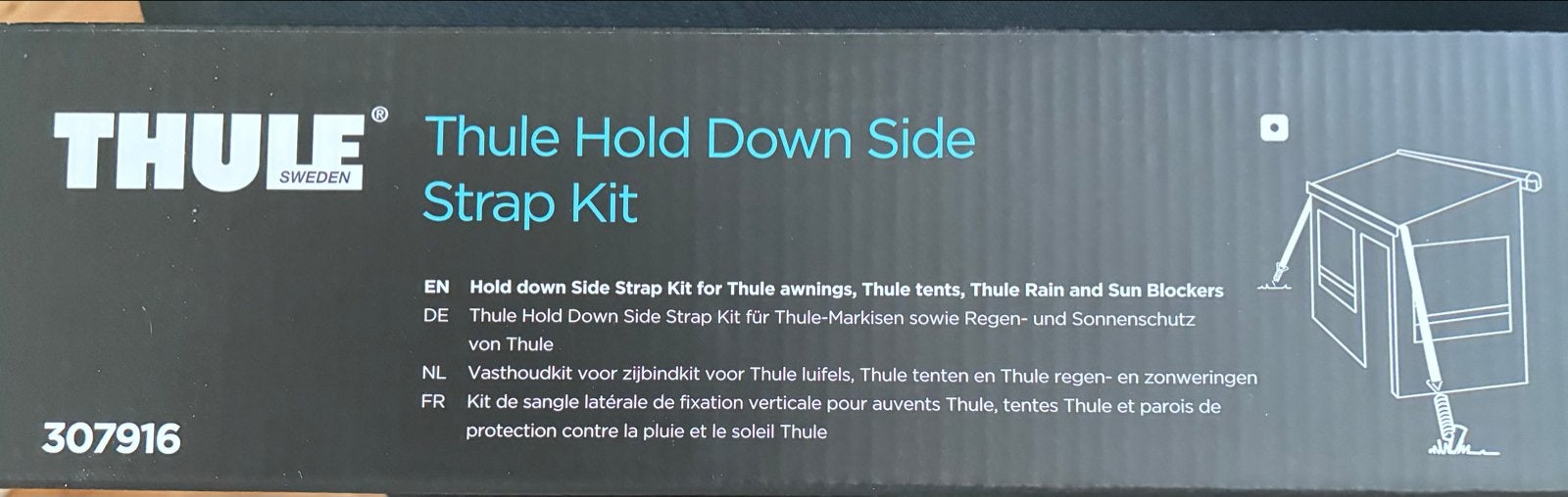 Thule Omnistore stormband nieuw in de verpakking, Ophalen of Verzenden, Nieuw