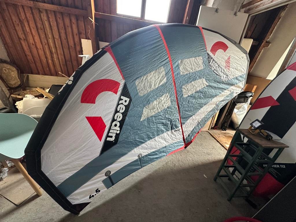 Reedin Supernatural 2023 4.5m, Watersport en Boten, Wingsurfen, Ophalen, Gebruikt, Wingsurf-wing