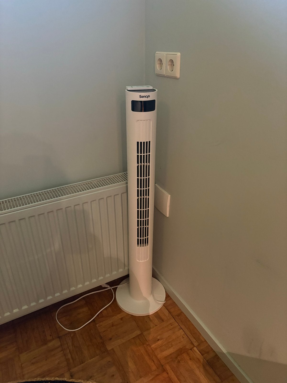 Sencys Torenventilator met Afstandsbediening, Ophalen, Ventilator met afstandsbediening, Zo goed als nieuw, Torenventilator