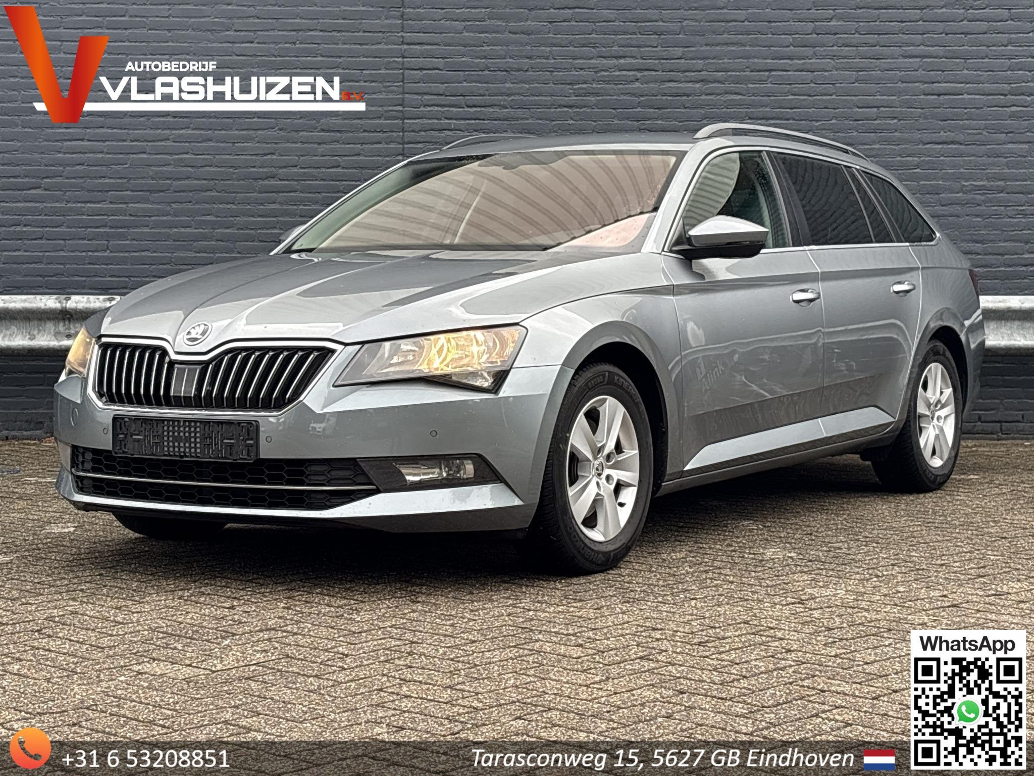 Skoda Superb Combi 1.6 TDI Style Business | € 5.700,- NETT, Auto's, Stof, Gebruikt, 4 cilinders, Automatische klimaatregeling