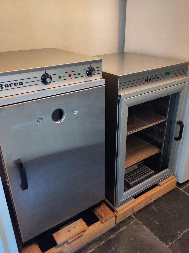 ROFCO B40 steenoven + RK48 rijskast - set voor microbakkerij, Ophalen, Gebruikt
