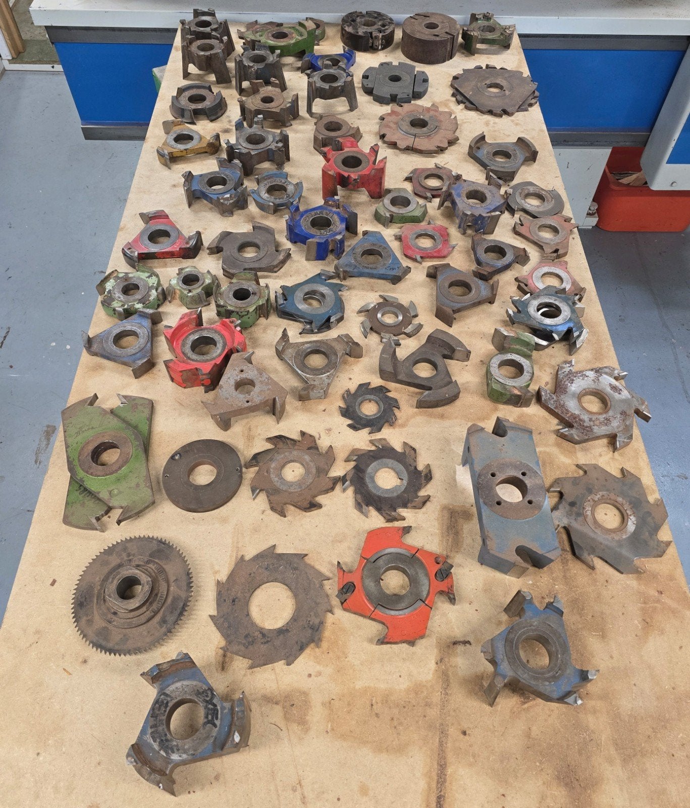 Partij freeskoppen asgat 40 mm, Ophalen, Elektrisch, Overige soorten