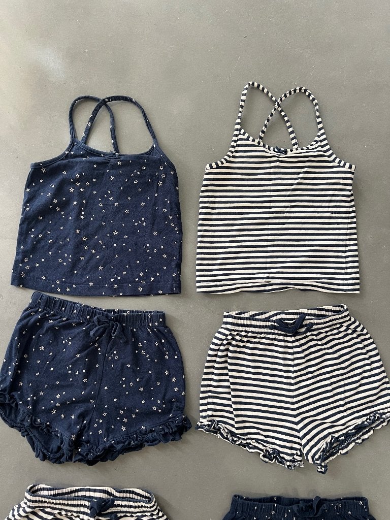 zacht pyjama setje van 2, Kinderen en Baby's, Nacht- of Onderkleding, Meisje, Ophalen of Verzenden, Zo goed als nieuw