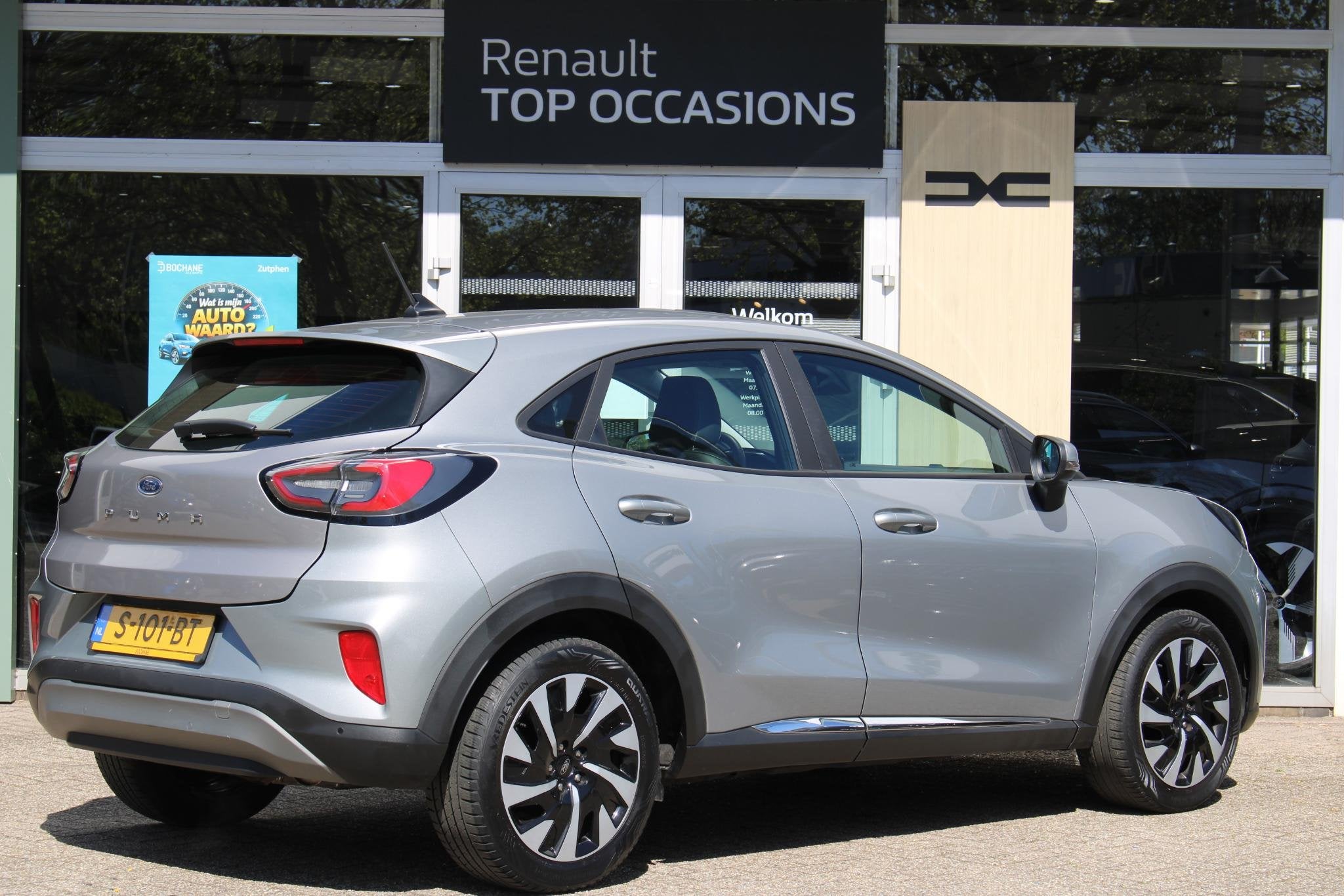Ford Puma 1.0 EcoBoost Hybrid Titanium | Navigatie | Stoelve, Auto's, Voorwielaandrijving, Met garantie (alle), Origineel Nederlands