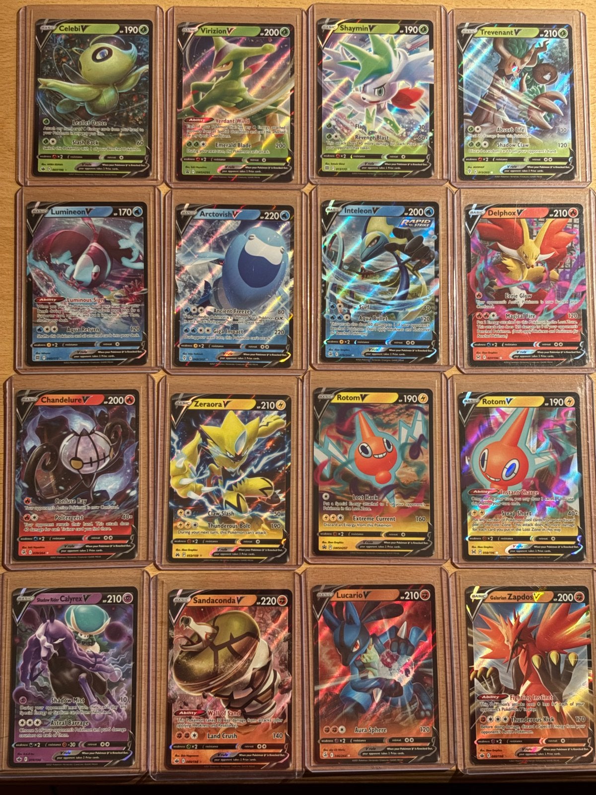 Pokémon V kaarten collectie - Moderne hits, Ophalen of Verzenden, Zo goed als nieuw, Meerdere kaarten